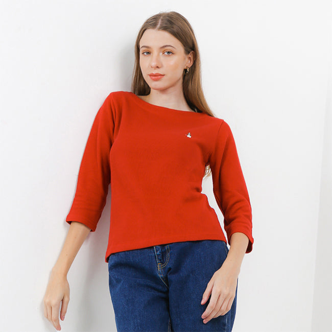 Hush Puppies Pakaian Wanita Sweater Livy In Red
