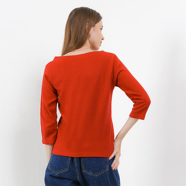 Hush Puppies Pakaian Wanita Sweater Livy In Red