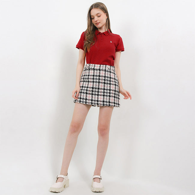 Hush Puppies Pakaian Wanita Ardith 5 Polo In Red