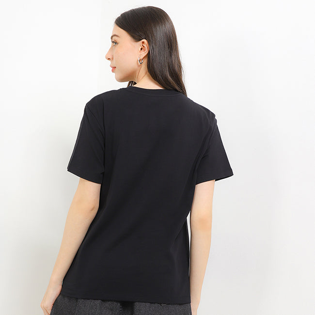 Hush Puppies Pakaian Wanita T Shirt 90S Diversa In Black