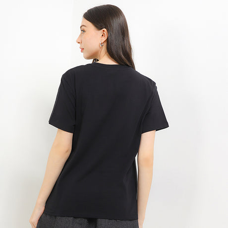 Hush Puppies Pakaian Wanita T Shirt 90S Diversa In Black