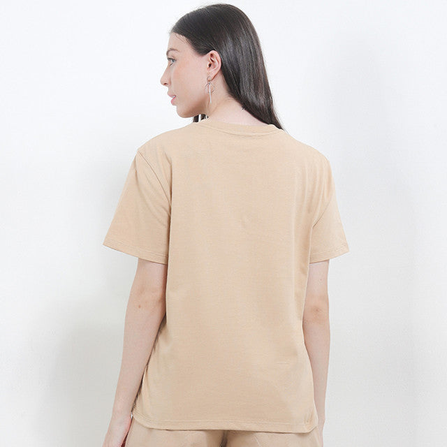 Hush Puppies Pakaian Wanita Shirt Camperly In Khaki