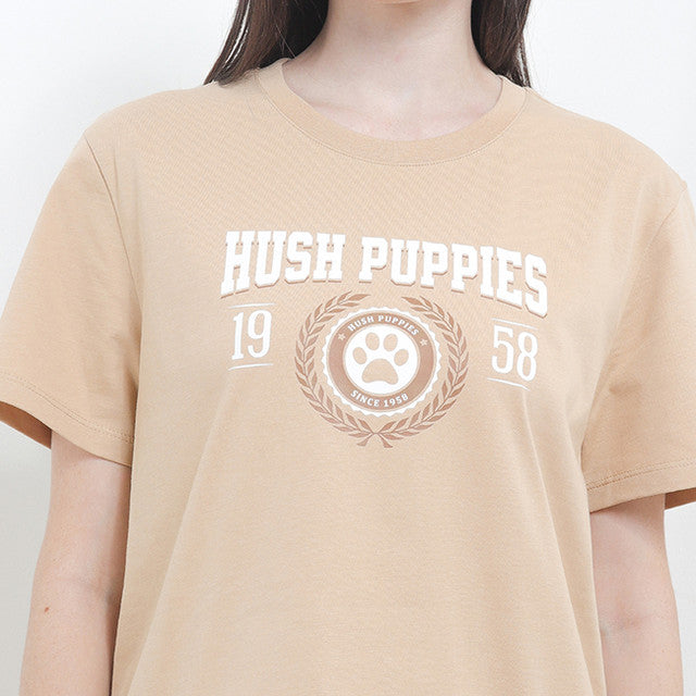 Hush Puppies Pakaian Wanita Shirt Camperly In Khaki
