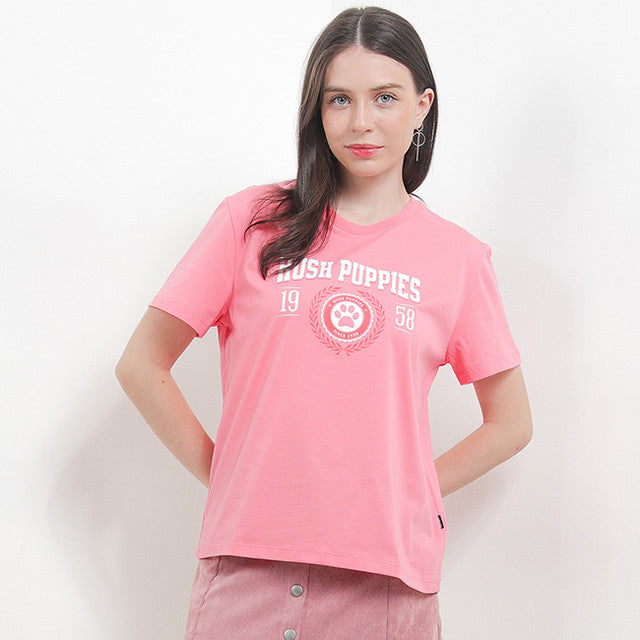 Hush Puppies Pakaian Wanita Shirt Camperly In Pink