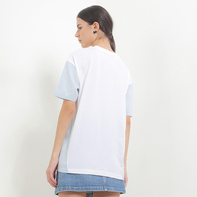 Hush Puppies Pakaian Wanita T Shirt Olesia In White