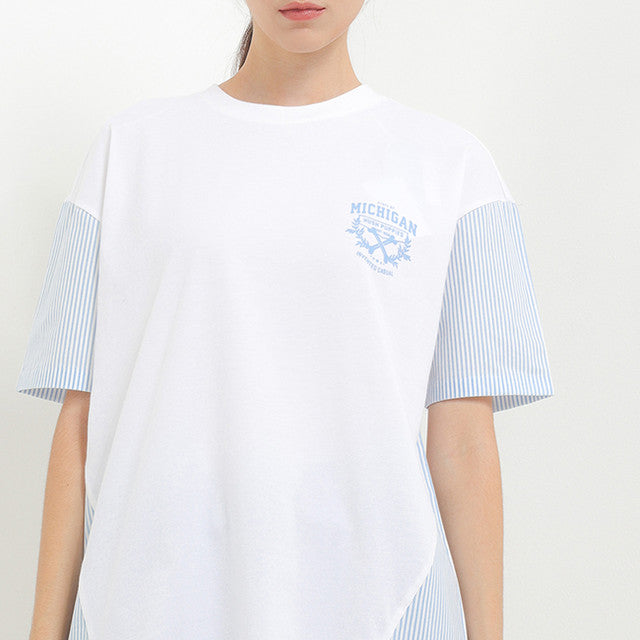 Hush Puppies Pakaian Wanita T Shirt Olesia In White