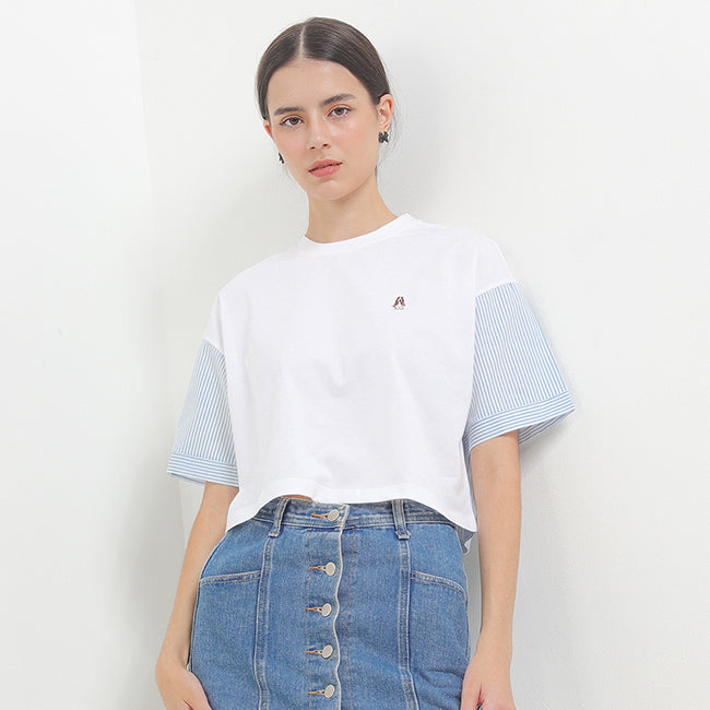 Hush Puppies Pakaian Wanita T Shirt Tesia In White