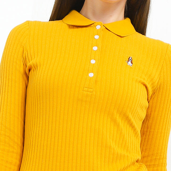 Hush Puppies Pakaian Wanita Lovelyn Polo In Yellow