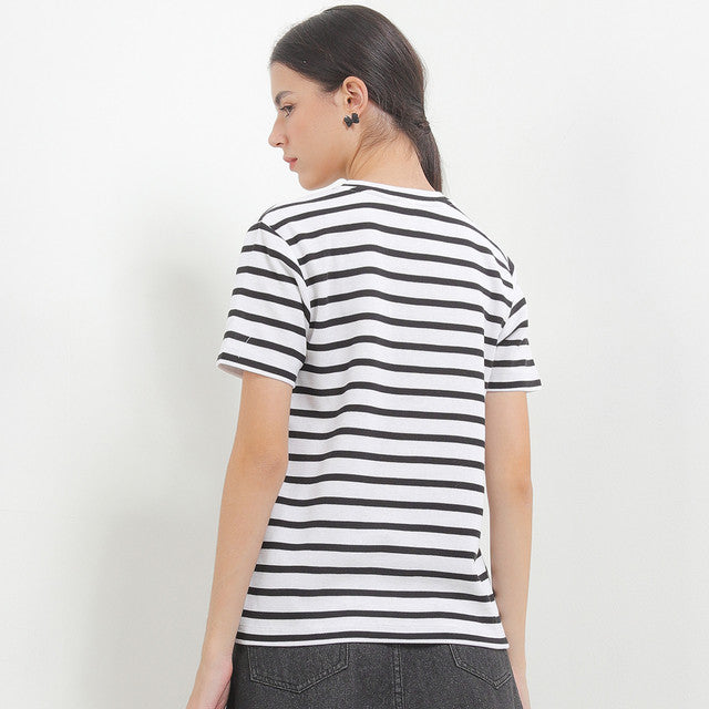 Hush Puppies Pakaian Wanita T Shirt Lilyana V In White