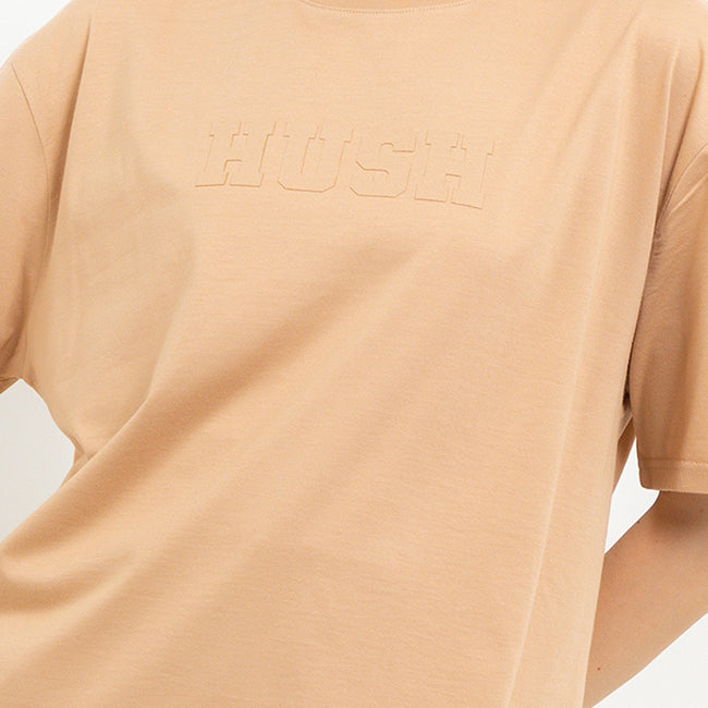 Hush Puppies Pakaian Wanita T Shirt Bsc Joaquin In Khaki