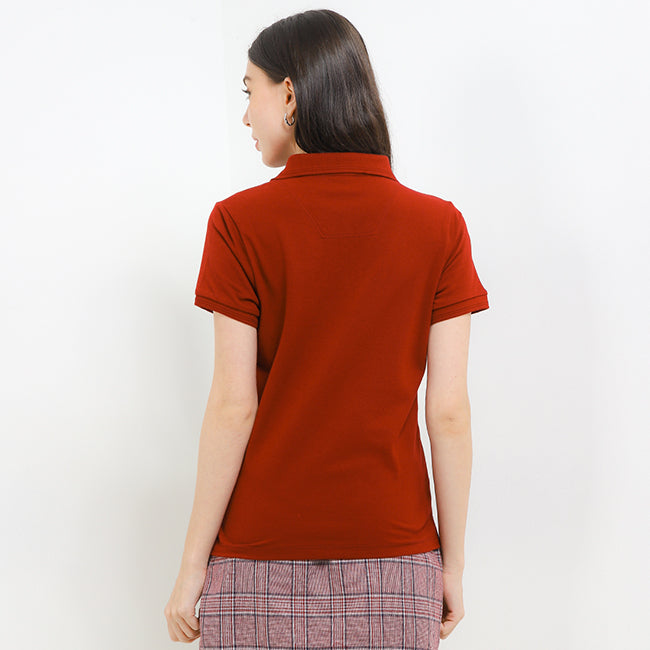 Bsc Farrona Polo In Maroon
