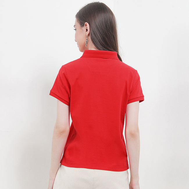 Farrona Polo In Red