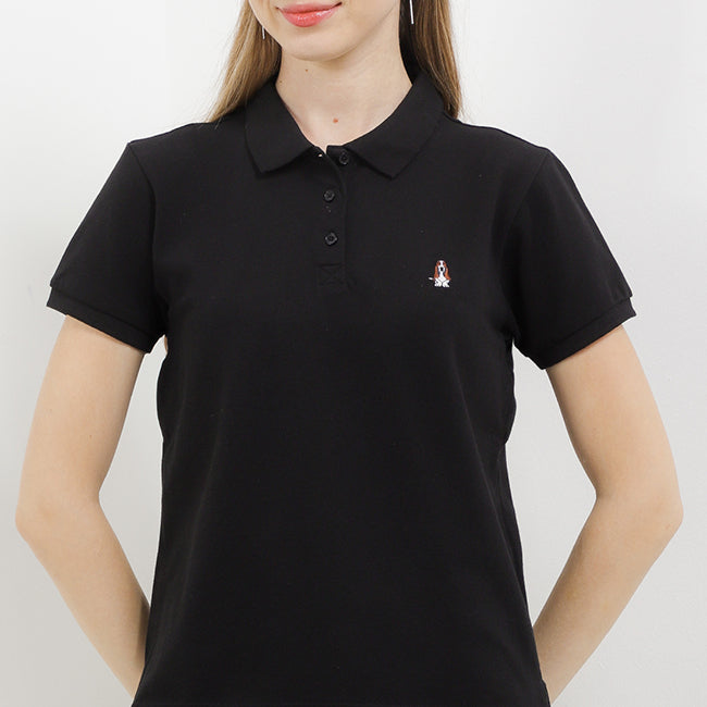 Hush Puppies Pakaian Wanita Ardyne Polo In Black