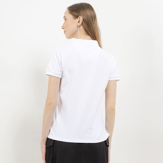 Hush Puppies Pakaian Wanita Ardyne Polo In White