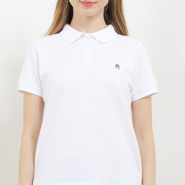 Hush Puppies Pakaian Wanita Ardyne Polo In White