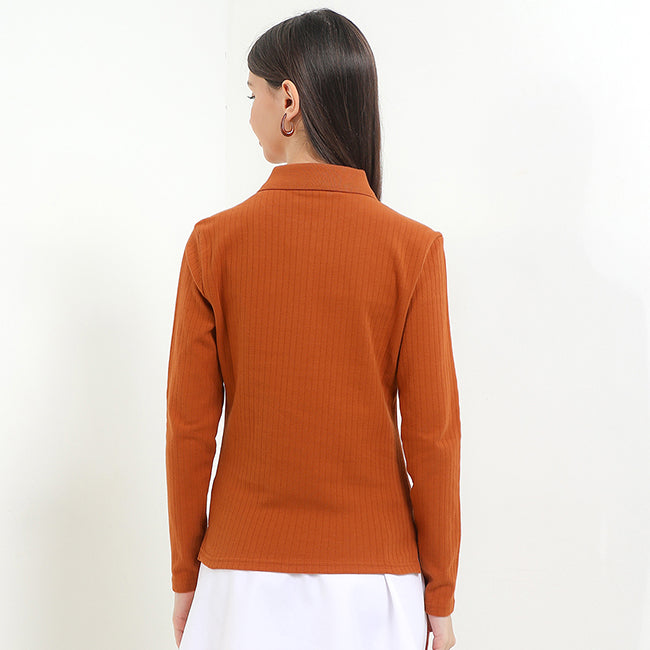 Lyrana Polo In Terracota