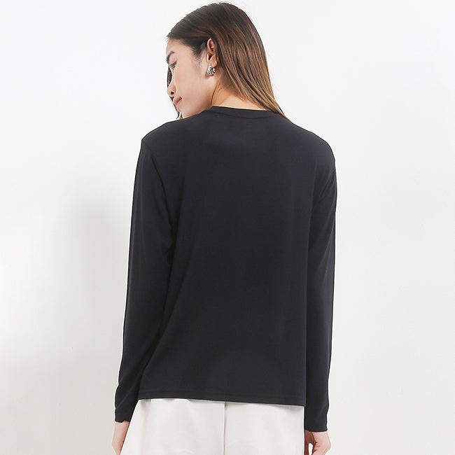 Hush Puppies Pakaian Wanita T Shirt Bsc Cember In Black