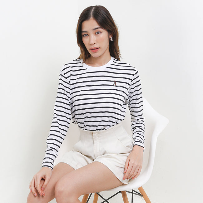 Hush Puppies Pakaian Wanita T Shirt Bsc Cember In White