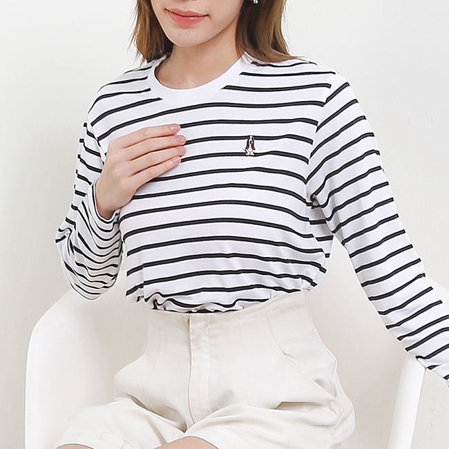 Hush Puppies Pakaian Wanita T Shirt Bsc Cember In White