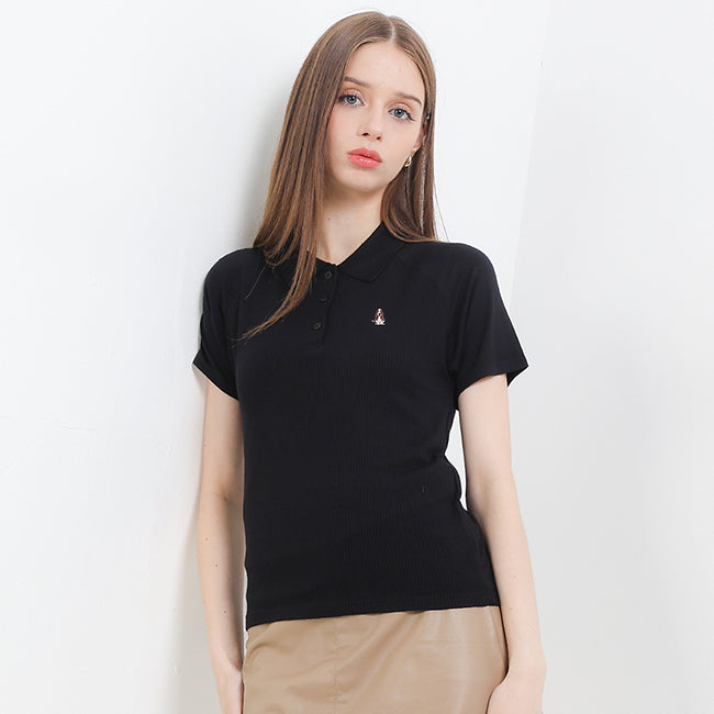 Bsc Polyn Ss Polo In Black