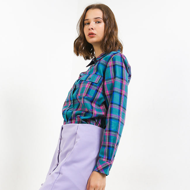 Hush Puppies Pakaian Kemeja Wanita Chantria In Green