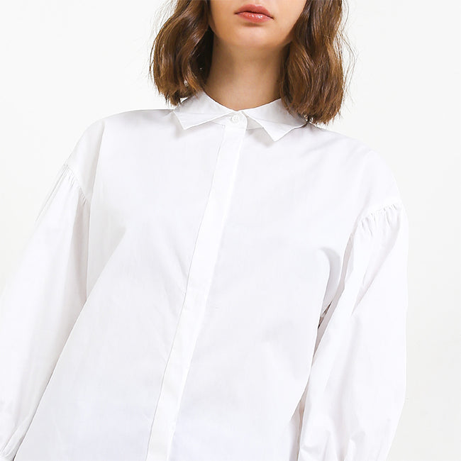 Hush Puppies Pakaian Kemeja Wanita Dc Palvin In White