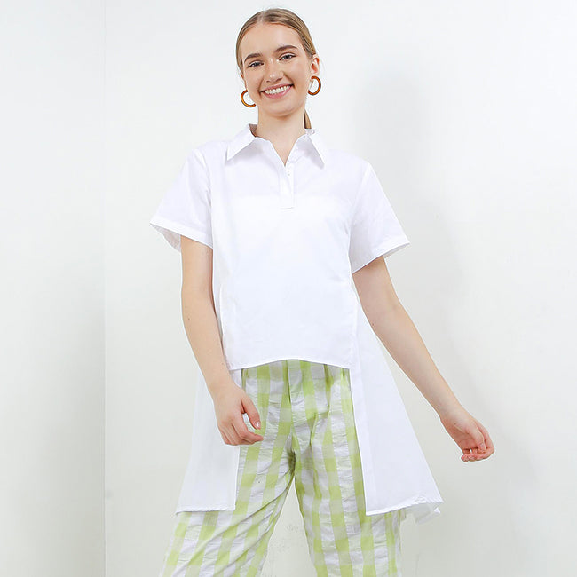 Hush Puppies Pakaian Wanita Others Dc Philea In White