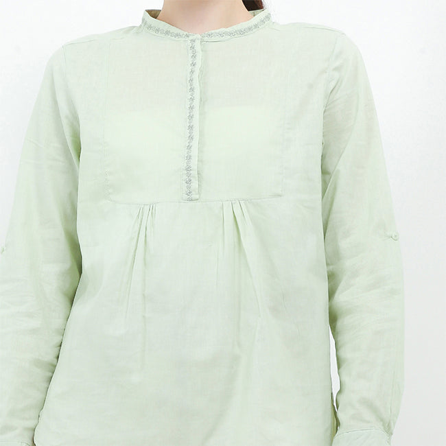 Hush Puppies Pakaian Wanita Blouse Tubba In Green