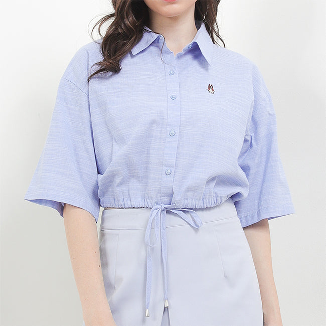 Hush Puppies Pakaian Wanita Shirt Skylite In Blue