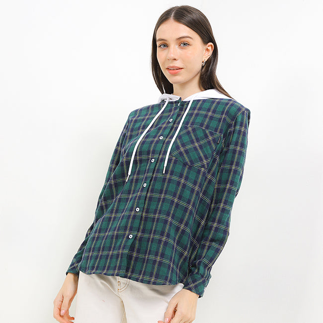 Hush Puppies Pakaian Wanita Shirt 90S Hlola In Green