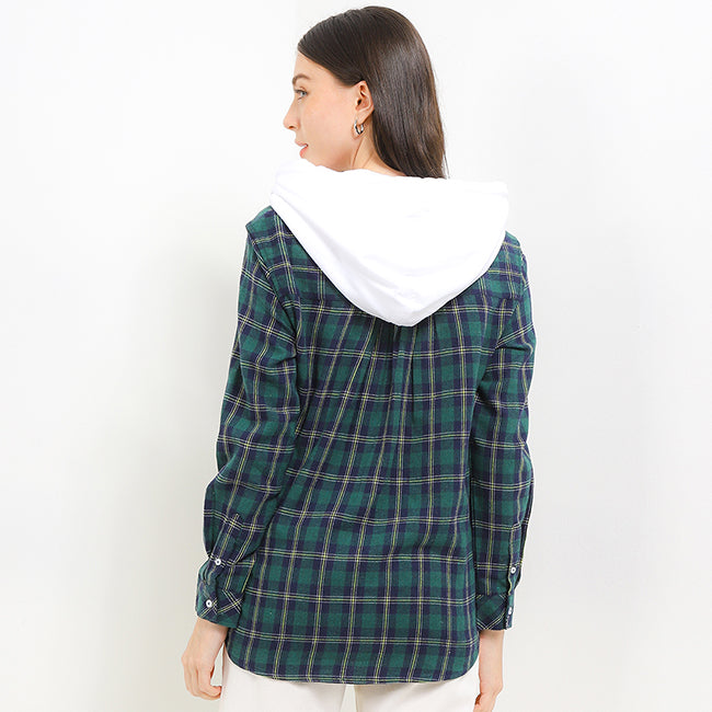 Hush Puppies Pakaian Wanita Shirt 90S Hlola In Green