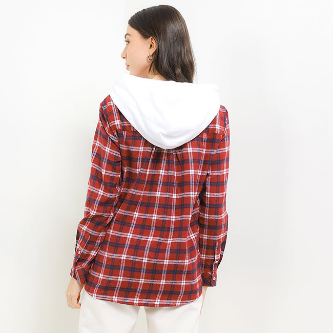 Hush Puppies Pakaian Wanita Shirt 90S Hlola In Red