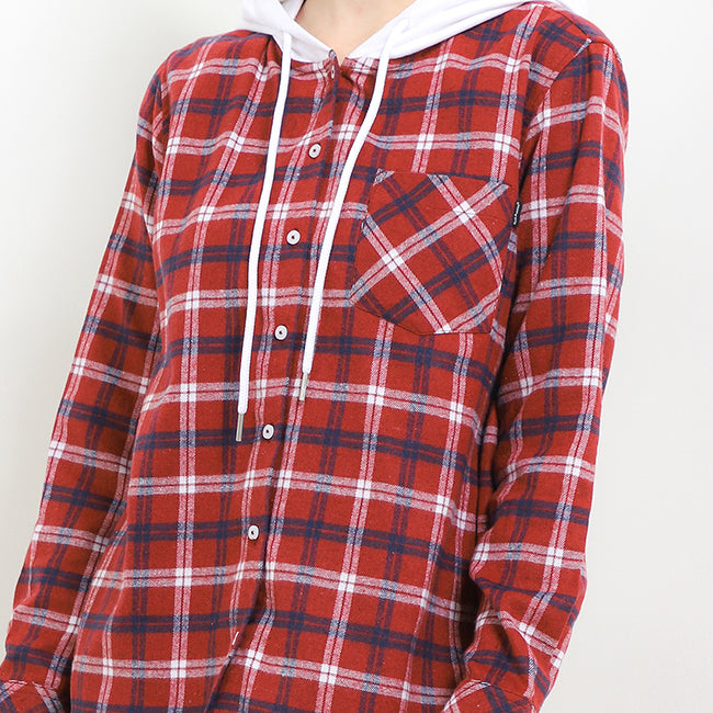 Hush Puppies Pakaian Wanita Shirt 90S Hlola In Red