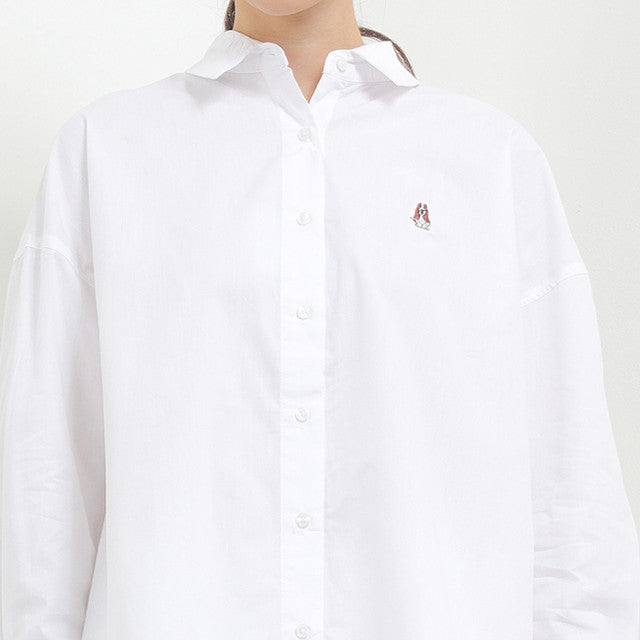 Hush Puppies Pakaian Wanita Shirt Letitia Solid In White