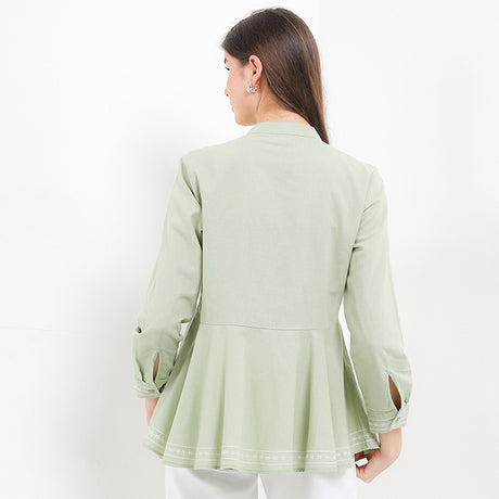 Hush Puppies Pakaian Wanita Shirt Nc Delika In Sage