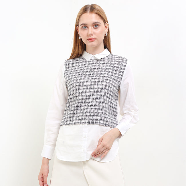 955 Twidy Lss In White