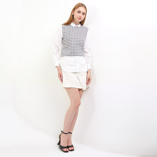 955 Twidy Lss In White