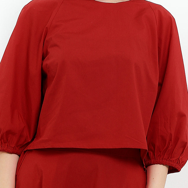 Hush Puppies Women Tops Cny Alegra Ss In Red