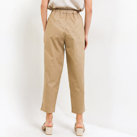 Hush Puppies Pakaian Pants Wanita Afia In Beige