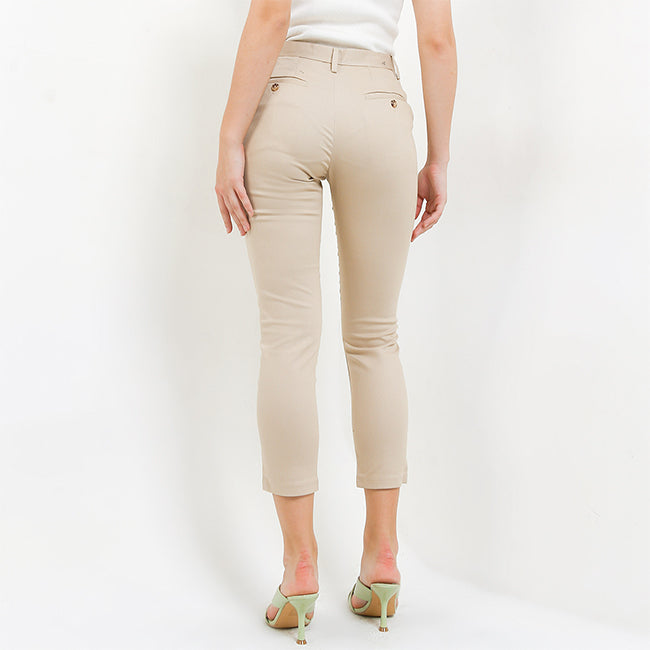 Hush Puppies Pakaian Wanita Long Pants Anila In Light Khaki