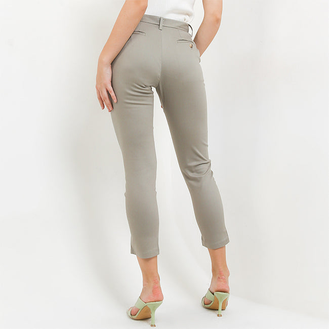 Hush Puppies Pakaian Wanita Long Pants Anila In Light Olive