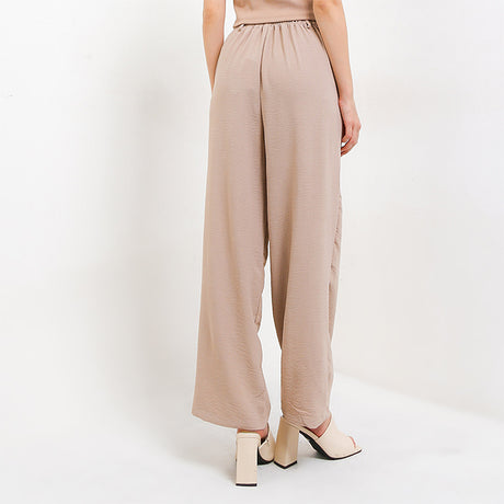 Hush Puppies Pakaian Wanita Long Pants Kadena In Taupe