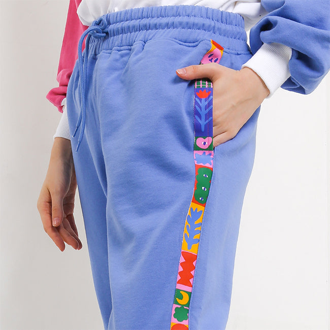 Hush Puppies Pakaian Wanita Long Pants Liunic Lafiny In Blue