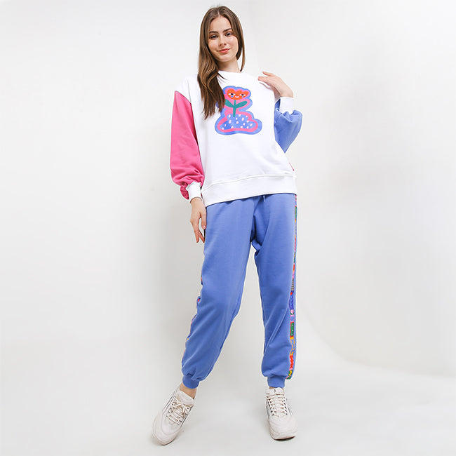 Hush Puppies Pakaian Wanita Long Pants Liunic Lafiny In Blue