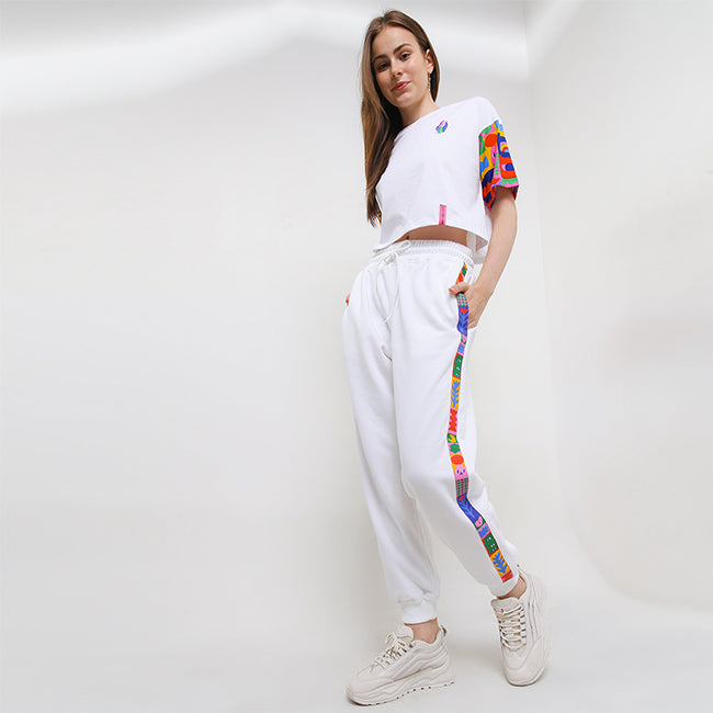Hush Puppies Pakaian Wanita Long Pants Liunic Lafiny In Off White