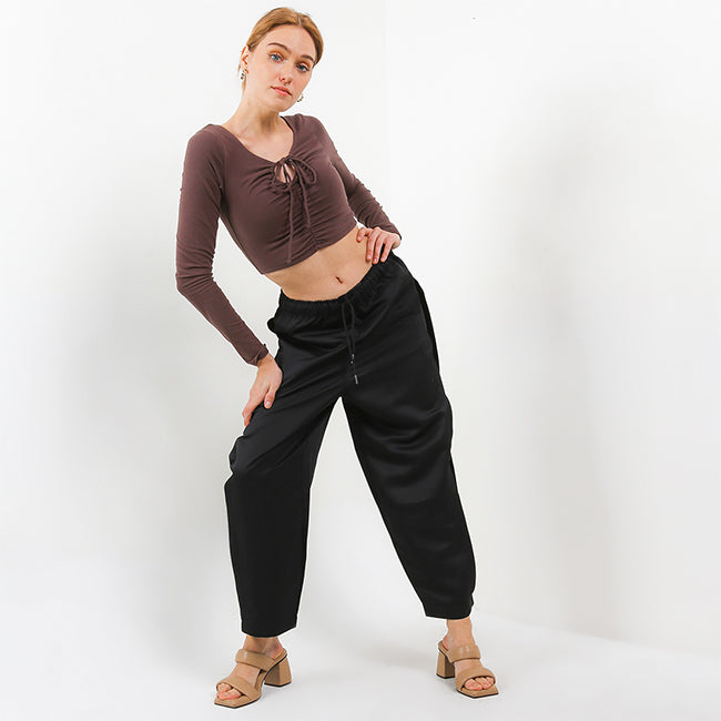 Hush Puppies Pakaian Wanita Others Dolcevita In Black