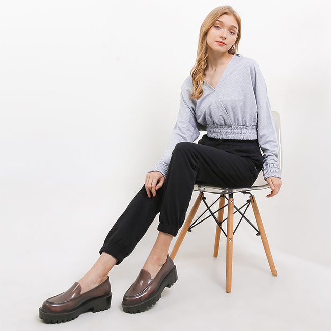 Hush Puppies Pakaian Pants Wanita Became In Black