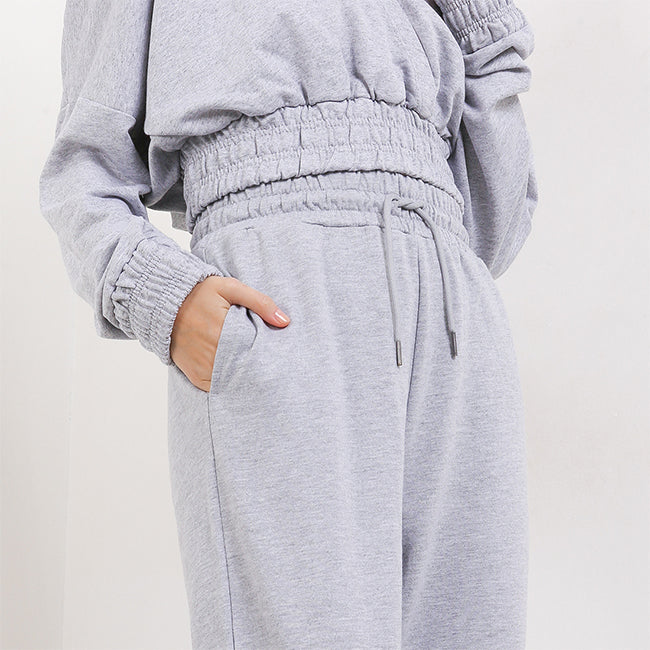 Hush Puppies Pakaian Pants Wanita Became In Gray