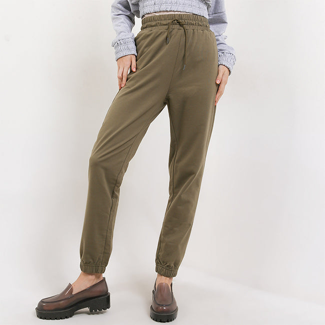 Hush Puppies Pakaian Pants Wanita Became In Olive