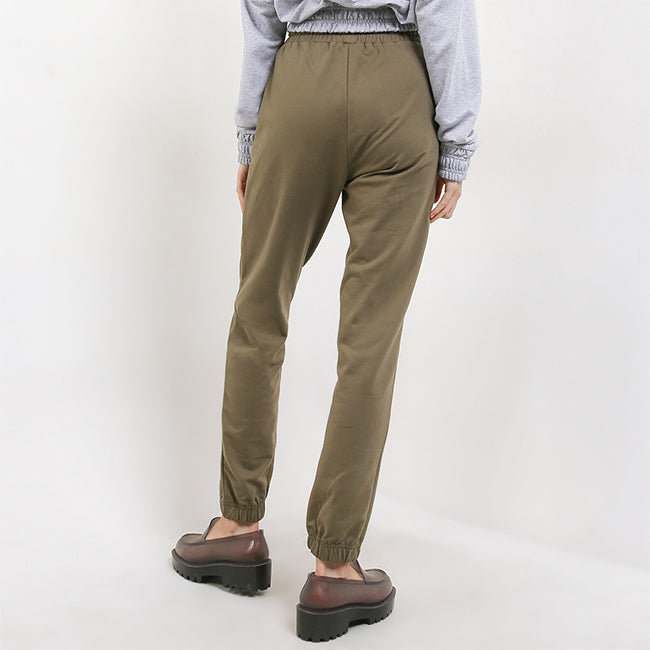 Hush Puppies Pakaian Pants Wanita Became In Olive